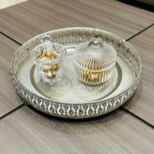 Silver Plated Decorative Platter (MATT)